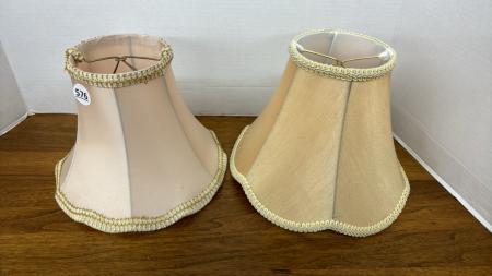 2 Lampshades -Both Approx. 7in High