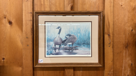 Wild Geese Numbered Print by Herbert Pikl