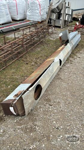 UTILITY 16FT CHAIN/PADDLE CONVEYOR