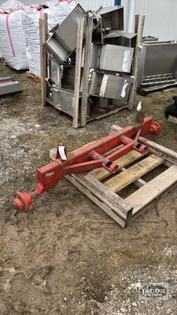 REAR AXLE OFF 10 TON DOUBLE REACH WAGON