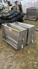 (2) DOUBLE SIDED WEANER PIG FEEDERS