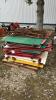 SKID OF APPROX. 25 POLY HOG GATES - 5