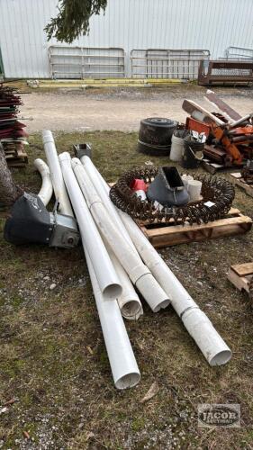 500 FLEX FLOW 46FT COIL WITH PIPE & BIN BOOT