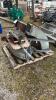 (3) LANDCASTER MULTI FLOW SILO HOODS & 2 SPREADERS
