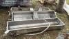 (3) STAINLESS WATER TROUGHS - 3