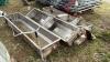 (3) STAINLESS WATER TROUGHS - 4