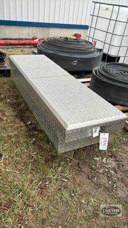 DELTA DIAMOND PLATE SHALLOW TOOL BOX