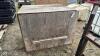 4FT X 3FT PLYWOOD LIVESTOCK CRATE - 2
