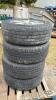 (4) MICHELIN 275/55R20 TIRES ON 6 BOLT RIMS - 2