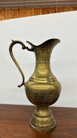 Brass Pitcher -20in High