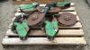 (4) JOHN DEERE DOUBLE DISC FERTILIZER OPENERS - 2