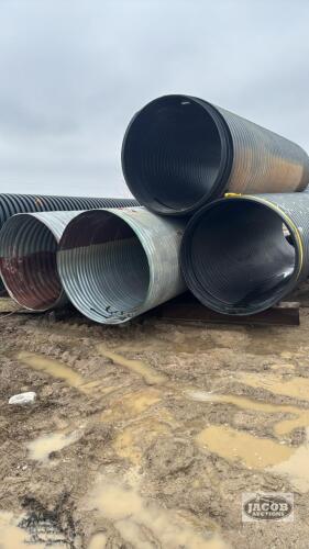 (4) APPROX. 58IN CULVERT PIPE