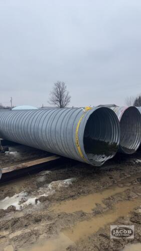 (5) 54IN X 23FT GALVANIZED CULVERT