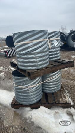 (4) 24IN X 24IN GALV. CULVERT PIPE