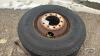(2) USED 11R22.5 TIRES ON STEEL RIMS - 4