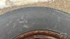 (2) USED 11R22.5 TIRES ON STEEL RIMS - 5