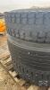 (3) USED 11R22.5 TIRES ON STEEL RIMS - 7