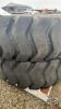 PAIR OF USED PRIMEX 17.5-25 TIRES - 7