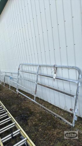 (2) STEEL GATES