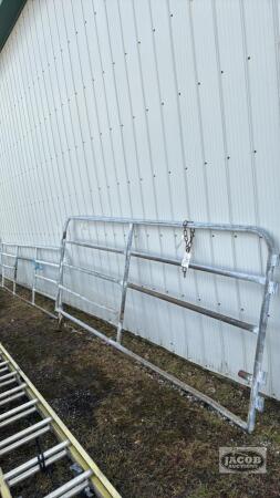 (2) STEEL GATES