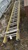 FEATHERLITE FIBREGLASS 24FT EXTENSION LADDER - 3