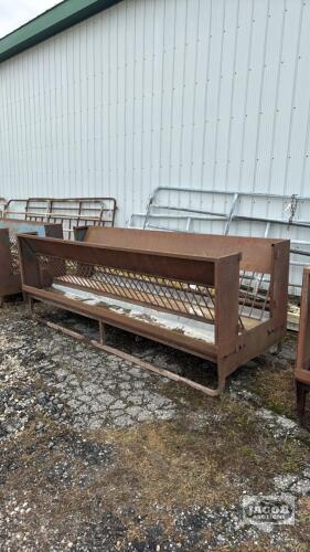 (2) 8FT SHEEP FEEDERS