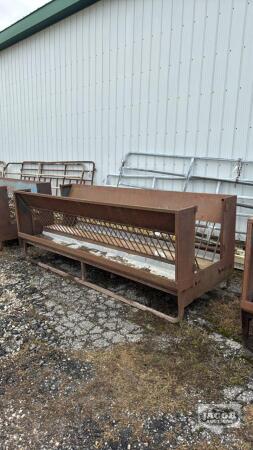 (2) 8FT SHEEP FEEDERS