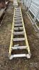 FEATHERLITE FIBREGLASS 24FT EXTENSION LADDER