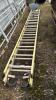 FEATHERLITE FIBREGLASS 24FT EXTENSION LADDER - 2