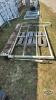 (4) HEAVY STEEL GATES WITH WALK IN OPENING