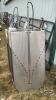 2-CRYSTAL SPRINGS WET DRY STAIN. STEEL DBL FEEDERS - 4