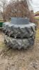 PAIR OF PETLAS 420-85R30 DUALS WITH HARDWARE
