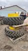 PAIR OF FIRESTONE 16.9R30 RADIAL DUALS W/HARDWARE - 2