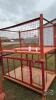 (2) STEEL STACKING CRATES - 2