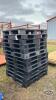 (13) PLASTIC SKIDS