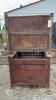 (2) STACKING STEEL BINS - 2