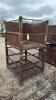 (2) STACKING STEEL BINS - 4