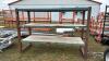 HEAVY DUTY SHELF WITH 3 SHELVES - 2