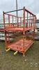 (2) STEEL STACKING CRATES - 4