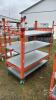 ROLLING SHELF WITH 4 SHELVES - 2