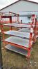 ROLLING SHELF WITH 5 SHELVES - 2