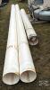 52FT OF PLASTIC SILO PIPE WITH ADJUSTABLE HOOD - 2