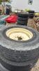 (4) 11R22.5 TIRES ON 8 BOLT RIMS - 3
