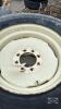 (4) 11R22.5 TIRES ON 8 BOLT RIMS - 4