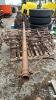 4 SECTIONS OF DIAMOND HARROWS WITH 12FT POLE