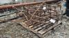 4 SECTIONS OF DIAMOND HARROWS WITH 12FT POLE - 2