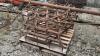 4 SECTIONS OF DIAMOND HARROWS WITH 12FT POLE - 3