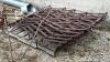6 SECTIONS OF DIAMOND HARROWS WITH 18FT POLE - 2
