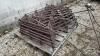 6 SECTIONS OF DIAMOND HARROWS WITH 18FT POLE - 4