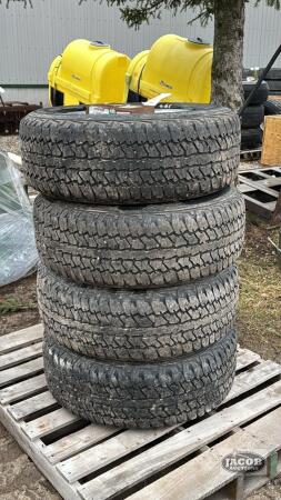 SET OF FIRESTONE DESTINATION P265/65R18 TIRES